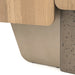 AICO Furniture - Bristol Point Bar Cabinet in Saddle Brown - LFR-BSTL500-226 - GreatFurnitureDeal