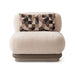AICO Furniture - Bristol Point Armless Chair in Saddle Brown - LFR-BSTL830-FWN-226 - GreatFurnitureDeal