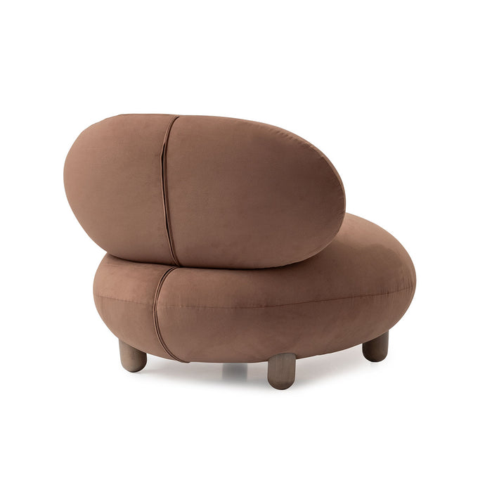 AICO Furniture - Bristol Point Accent Chair in Saddle Brown - LFR-BSTL834-SDL-226 - GreatFurnitureDeal
