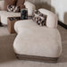 AICO Furniture - Bristol Point Armless Chaise in Saddle Brown - LFR-BSTL841-FWN-226 - GreatFurnitureDeal