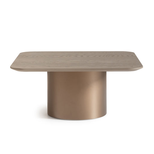 AICO Furniture - Canberra Tall Cocktail Table in Light Ash - LFR-CNBA201-120 - GreatFurnitureDeal