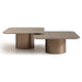 AICO Furniture - Canberra Tall Cocktail Table in Light Ash - LFR-CNBA201-120 - GreatFurnitureDeal