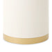 AICO Furniture - Gineverra End Table in Ivory/Gold - LFR-GNVA202-839 - GreatFurnitureDeal