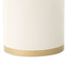 AICO Furniture - Gineverra Round Cocktail Table in Ivory/Gold - LFR-GNVA204-839 - GreatFurnitureDeal