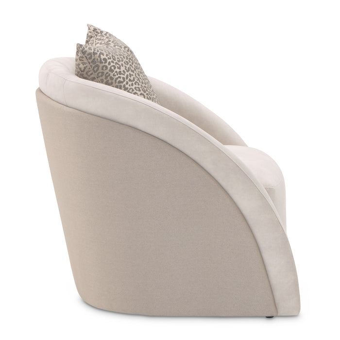 AICO Furniture - Mod Dream Matching Accent Chair in Rich Champagne - LFR-MDRM835-DVE-142 - GreatFurnitureDeal