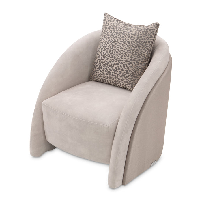 AICO Furniture - Mod Dream Matching Accent Chair in Rich Champagne - LFR-MDRM835-DVE-142 - GreatFurnitureDeal