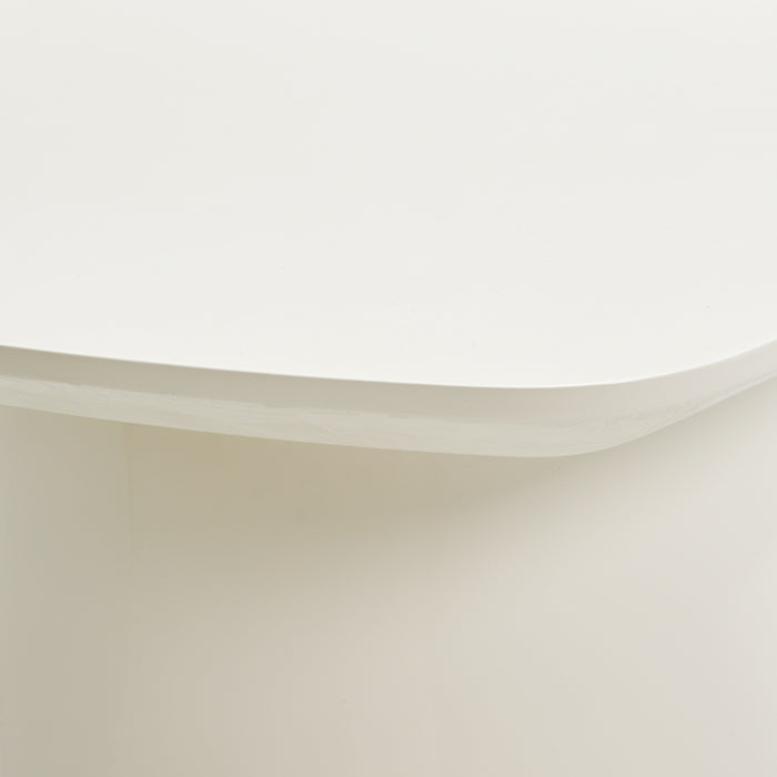 AICO Furniture - Le Montreaux Accent Table in Cloud White - LFR-MTRX222K-108