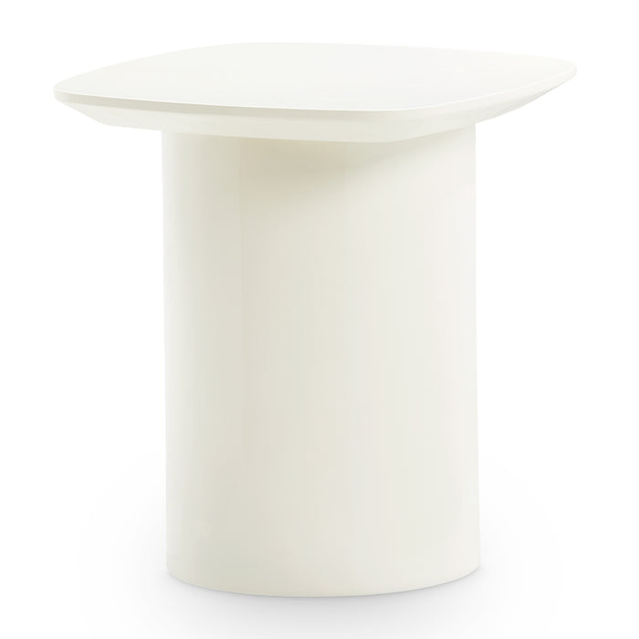 AICO Furniture - Le Montreaux Accent Table in Cloud White - LFR-MTRX222K-108
