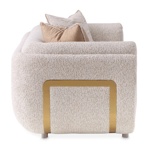 AICO Furniture - Savannah Breeze Loveseat in Bright Gold - LFR-SBRZ825-CSM-806 - GreatFurnitureDeal