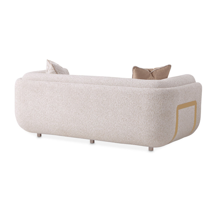 AICO Furniture - Savannah Breeze Loveseat in Bright Gold - LFR-SBRZ825-CSM-806 - GreatFurnitureDeal