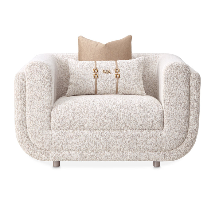 AICO Furniture - Savannah Breeze Matching Chair in Bright Gold - LFR-SBRZ835-CSM-806 - GreatFurnitureDeal
