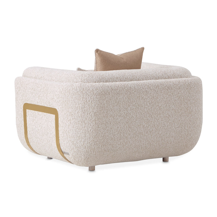AICO Furniture - Savannah Breeze Matching Chair in Bright Gold - LFR-SBRZ835-CSM-806 - GreatFurnitureDeal