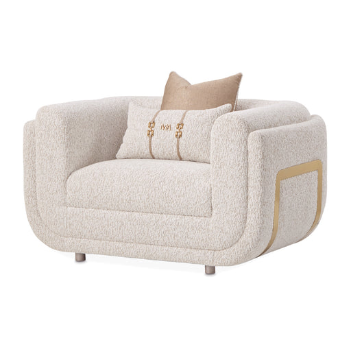 AICO Furniture - Savannah Breeze Matching Chair in Bright Gold - LFR-SBRZ835-CSM-806 - GreatFurnitureDeal