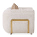 AICO Furniture - Savannah Breeze Matching Chair in Bright Gold - LFR-SBRZ835-CSM-806 - GreatFurnitureDeal