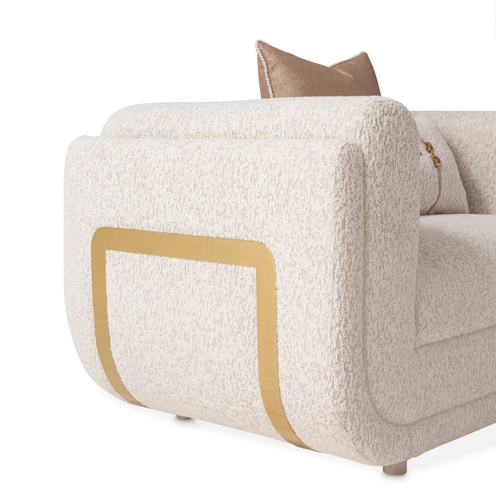 AICO Furniture - Savannah Breeze Matching Chair in Bright Gold - LFR-SBRZ835-CSM-806 - GreatFurnitureDeal