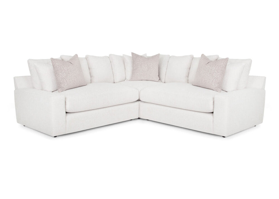 Franklin Furniture - 928 LONDON 2 Piece Sectional Sofa in Glacier - 92859-860-GLACIER - GreatFurnitureDeal