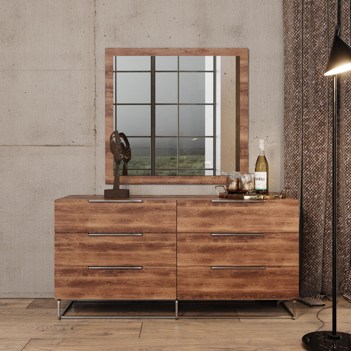 VIG Furniture - Nova Domus Lorenzo Italian Modern Light Oak Bedroom Eastern King Set - VGACLORENZO-SET-EK - GreatFurnitureDeal