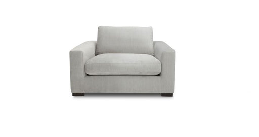 VIG Furniture - Divani Casa Poppy Modern White Fabric Lounge Chair - VGKK-KF1031-WHT-C - GreatFurnitureDeal