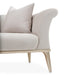AICO Furniture - Yvette"Sofa Porcini"Medium Champagne - LRU-YVTE815-PCI-136 - GreatFurnitureDeal