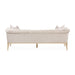 AICO Furniture - Yvette"Sofa Porcini"Medium Champagne - LRU-YVTE815-PCI-136 - GreatFurnitureDeal
