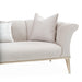 AICO Furniture - Yvette"Sofa Porcini"Medium Champagne - LRU-YVTE815-PCI-136 - GreatFurnitureDeal
