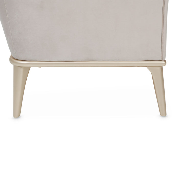 AICO Furniture - Yvette"Sofa Porcini"Medium Champagne - LRU-YVTE815-PCI-136 - GreatFurnitureDeal