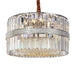 AICO Furniture - Spectra 16-Light Chandelier - Chrome - LT-CH1086CHR-16CLR - GreatFurnitureDeal