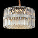 AICO Furniture - Spectra 16-Light Chandelier - Chrome - LT-CH1086CHR-16CLR - GreatFurnitureDeal