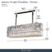 AICO Furniture - Spectra 15-Light Chandelier - Chrome - LT-CH1089CHR-15CLR - GreatFurnitureDeal