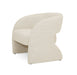 VIG Furniture - Modrest Luby Modern Cream Fabric Accent Chair - VGKK-KFA1161-BEI-CH - GreatFurnitureDeal