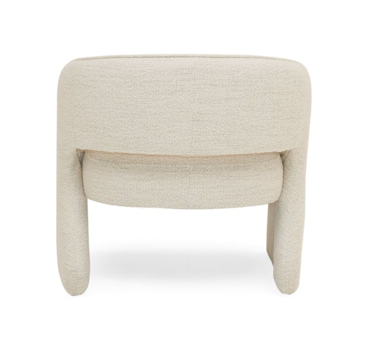 VIG Furniture - Modrest Luby Modern Cream Fabric Accent Chair - VGKK-KFA1161-BEI-CH - GreatFurnitureDeal