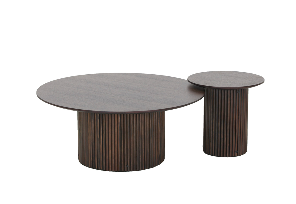 VIG Furniture - Modrest - Lusk Modern Mid Century Coffee & End Table Set - VGDW-J5937AB-SET