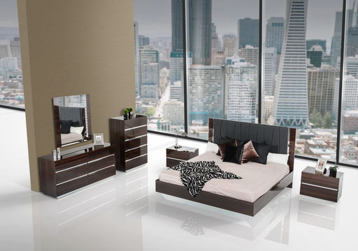 VIG Furniture - Modrest Luxor Italian Modern Ebony Mirror - VGACLUXOR-MIR-BGE - GreatFurnitureDeal