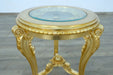 European Furniture - Luxor End Table in Gold Leaf - 68584-ET - GreatFurnitureDeal