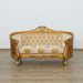 European Furniture - Luxor II Loveseat in Brown Gold - 68587-L - GreatFurnitureDeal