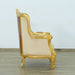 European Furniture - Luxor Chair in Gold Leaf - 68584-C - GreatFurnitureDeal