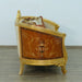 European Furniture - Luxor Sofa in Gold Leaf - 68584-S - GreatFurnitureDeal