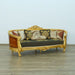 European Furniture - Luxor Sofa in Gold Leaf Black - 68585-S - GreatFurnitureDeal
