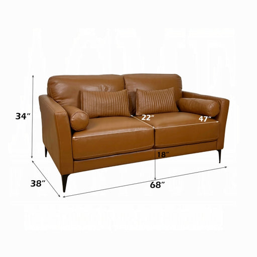 Acme Furniture - Tussio Loveseat W/5 Pillows - LV00944 - GreatFurnitureDeal