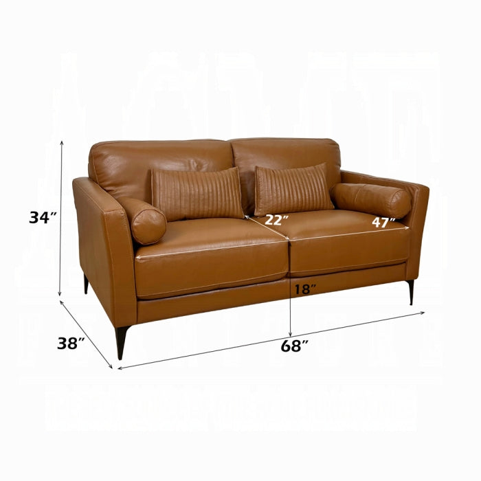 Acme Furniture - Tussio Loveseat W/5 Pillows - LV00944 - GreatFurnitureDeal