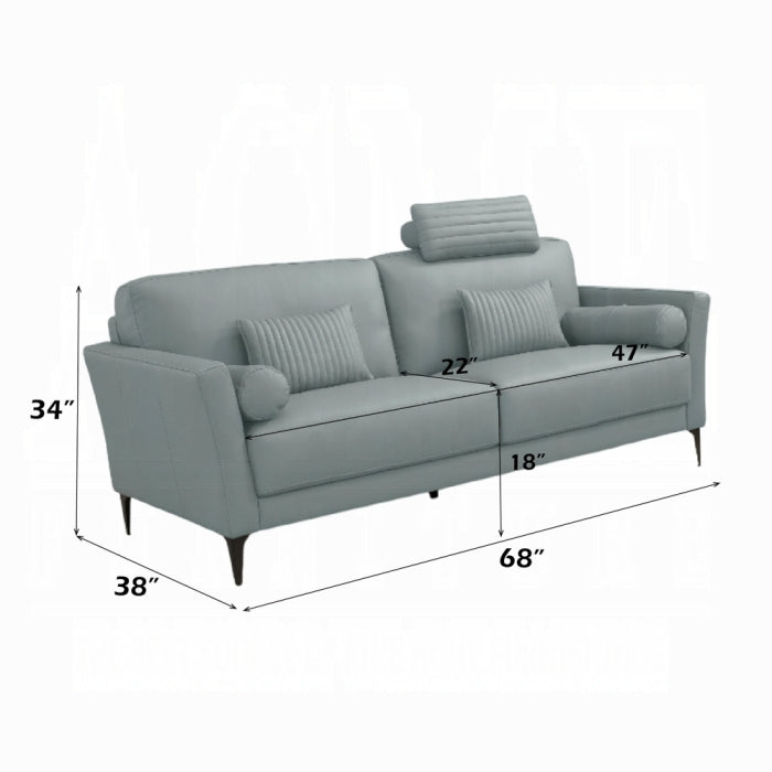 Acme Furniture - Tussio Loveseat W/5 Pillows - LV00947 - GreatFurnitureDeal