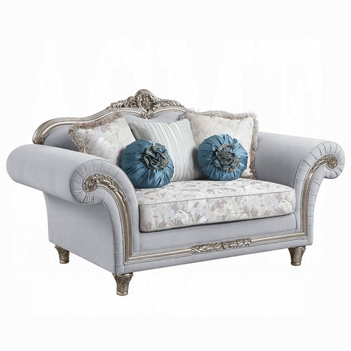 Acme Furniture - Pelumi Loveseat W/5 Pillows - LV01113 - GreatFurnitureDeal