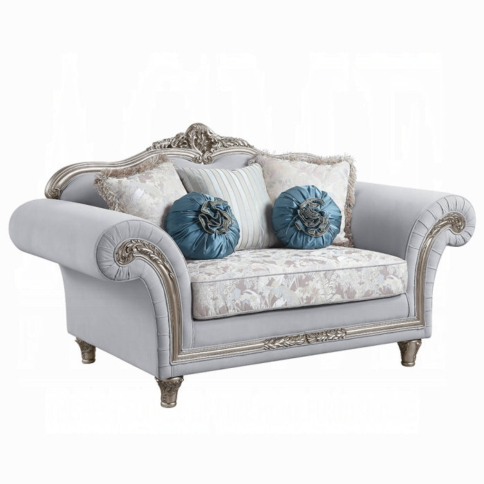Acme Furniture - Pelumi Loveseat W/5 Pillows - LV01113 - GreatFurnitureDeal