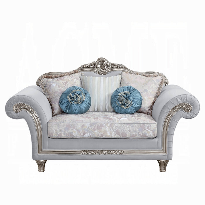 Acme Furniture - Pelumi Loveseat W/5 Pillows - LV01113 - GreatFurnitureDeal