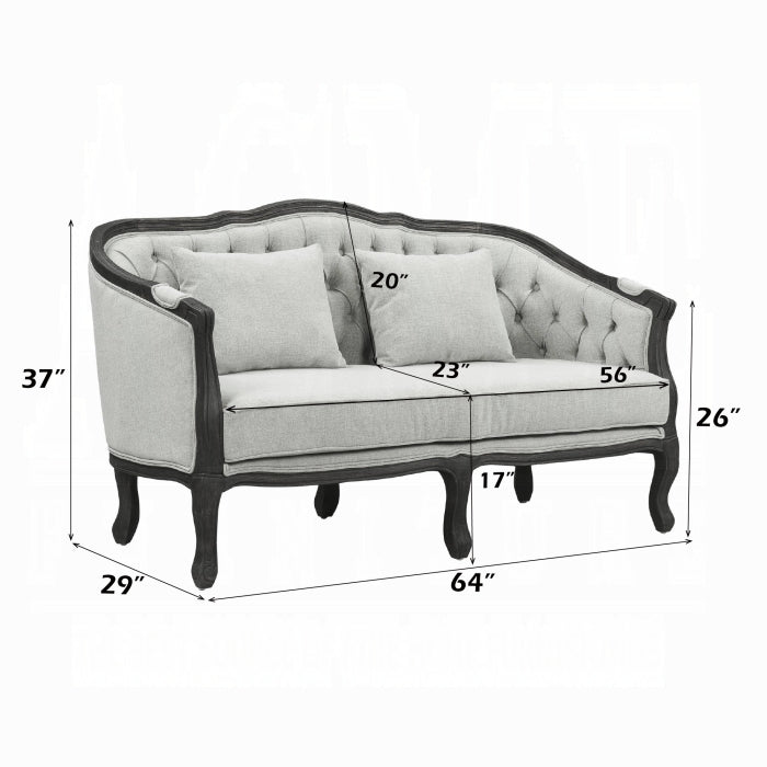 Acme Furniture - Samael Loveseat W/2 Pillows - LV01128 - GreatFurnitureDeal