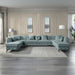 Acme Furniture - Zerah Sectional Sofa W/7 Pillows - LV01161 - GreatFurnitureDeal