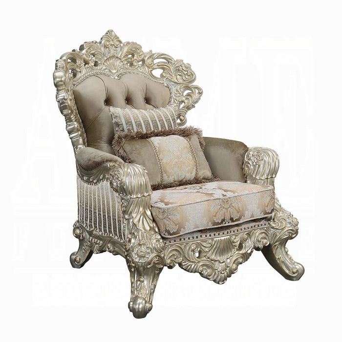 Acme Furniture - Sorina Chair W/2 Pillows - LV01207 - GreatFurnitureDeal