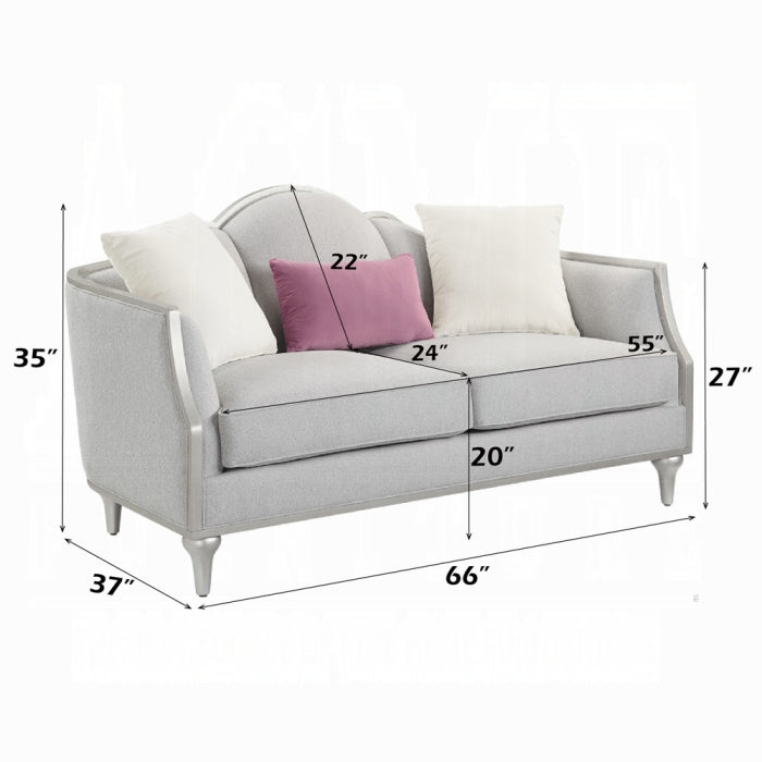 Acme Furniture - Kasa Loveseat W/3 Pillows - LV01500 - GreatFurnitureDeal