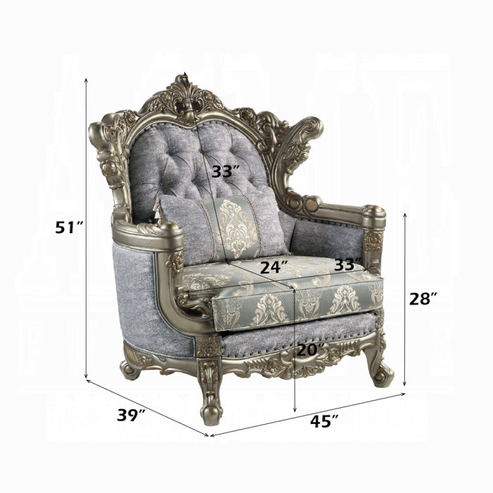 Acme Furniture - Miliani Chair W/Pillow - LV01782 - GreatFurnitureDeal