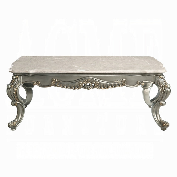 Acme Furniture - Miliani Coffee Table W/Marble Top - LV01783 - GreatFurnitureDeal